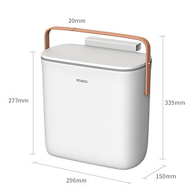 Mua Thùng Đựng Rác Thông Minh E2236 - Thùng Rác Treo Tủ Bếp  Nhà Vệ Sinh  Phòng Khách - Dung Tích 10L màu ngẫu nhiên