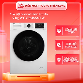 Mua WCV9648XSTW - Máy giặt cửa trước Beko Inverter 9 kg WCV9648XSTW - Màu trắng - Hàng chính hãng