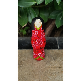 Búp bê Kokeshi, búp bê gỗ handmade Nhật Bản, món quà lưu niệm từ Nhật Bản