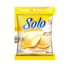 Bánh Solo kem bơ sữa NEW 168 (14g x 12cái)