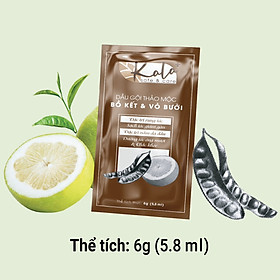 Dầu gội thảo mộc bồ kết và vỏ bưởi kala và dầu xả - chính hãng