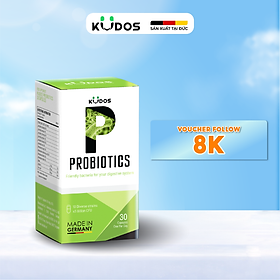 Thực phẩm bảo vệ sức khỏe KUDOS PROBIOTICS (30 viên/hộp)