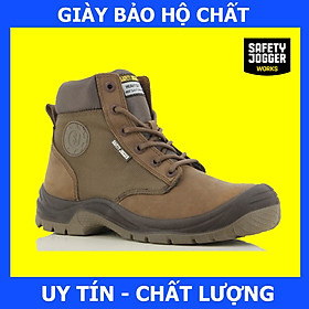 [Hàng Chính Hãng] Giày Bảo Hộ Safety Jogger Rush S3 Da Chất Lượng Cao, Đế PU Chống Đâm Xuyên, Chống Va Đập Mạnh