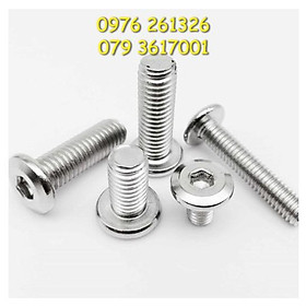 Mua BULONG LỤC GIÁC CHÌM ĐẦU DẸT INOX 304 _M6  M8_BỊCH 10 CON