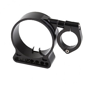 2X Motorcycle Side Mount  Relocation Bracket for   Black