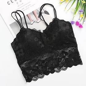 Bralette Ren 2 Dây cao cấp loại 1 không gọng kèm đệm mút QUINN BRA AB618 - Áo lót Áo ngực Bra gợi cảm hai dây sexy
