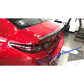 Đuôi Gió Liền Cốp Dành Cho Mazda 3 2020/2021 Mẫu Vân Các Bon