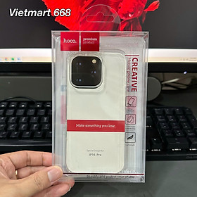 Ốp Lưng Trong Suốt Hoco Dành Cho iPhone - Hàng Chính Hãng