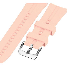 22mm Silicone Watch Strap Band Watchband Wristband Replacement with Buckle Compatible with HUAWEI WATCH GT 2 46mm /