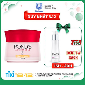 Kem Ngăn Ngừa Lão Hóa Pond's Age Miracle Ban Ngày SPF 18 PA++ (50g)