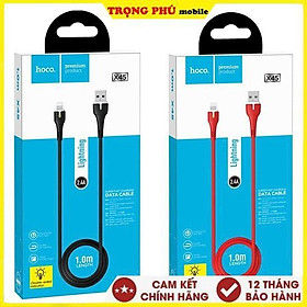Mua Cáp sạc IP Lightning/ Micro /TypeC X45 2.4A có đèn LED