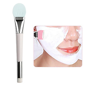 Flexible Facial Soft Bristled Silicone Mask Brushes for Face Smeared Skin Clean Pores Clay Cosmetic