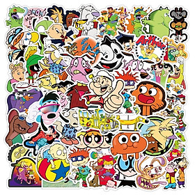 Bộ 50 miếng Sticker hình dán Cartoon Network