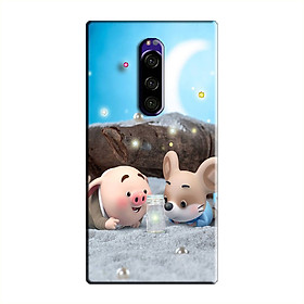 ỐP LƯNG IN ĐÍNH ĐÁ DÀNH CHO SONY XPERIA XZ4