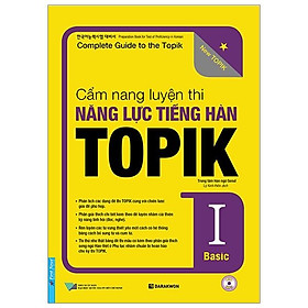 Sách Cẩm Nang Luyện Thi Năng Lực Tiếng Hàn TOPIK I Basic (Kèm file nghe)