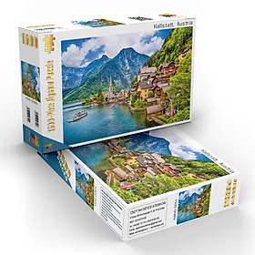 Hallstatt, Austria - Bộ Tranh Ghép Hình Minh Châu 1500 Mảnh Kích Thước 60x80cm