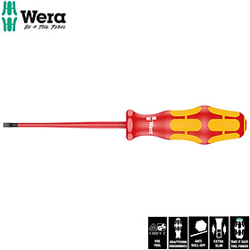 Mua Tua vít dẹp 2 cạnh cách điện VDE Wera 05006441001 160 iS kích thước  0 8mmx 4 0mm x 100 mm