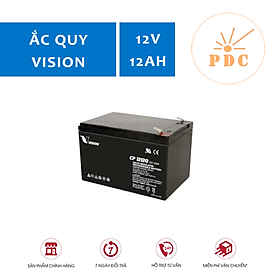 Ắc quy Vision CP12120 12V 12Ah - PDC-TECH