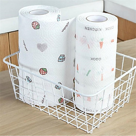 Mua Cuộn Giấy Lau Tay  Lau Nhà Bếp Loại Nhỏ In Họa Tiết Ngẫu Nhiên Đa Năng - Henrysa