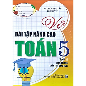 Sách - Vở bài tập nâng cao toán 5 - tập 1 ( chân trời sáng tạo ) (HA)