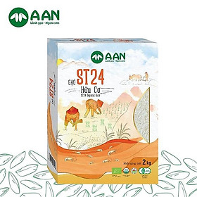 Gạo A An ST24 Hữu Cơ Túi 2kg