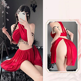 Váy ngủ cosplay ấn độ xẻ tà 2725