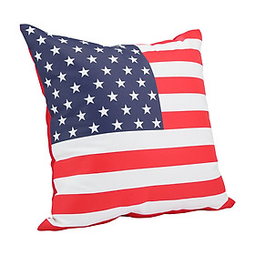 Gối tựa lưng sofa USA FLAG chất liệu cotton tổng hợp mềm mịn, vỏ họa tiết cờ Mỹ | Index Living Mall - Phân phối độc quyền tại Việt Nam