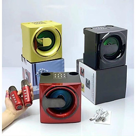 Mua Loa bluetooth karaoke Su-Yosd YS-203 - Tặng kèm 2 micro không dây - Hiệu ứng đổi giọng  điều chỉnh echo  reverb  effect