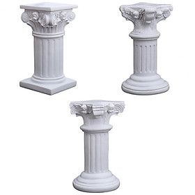 Creative Roman Pillar Statue Pedestal Stand Sculpture Party Garden Decor