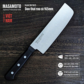 Mua Dao Thái Rau Củ Quả Đầu Vuông Masamoto Nakiri - MK103