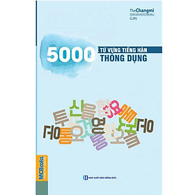 Sách 5000 Từ Vựng Tiếng Hàn Thông Dụng