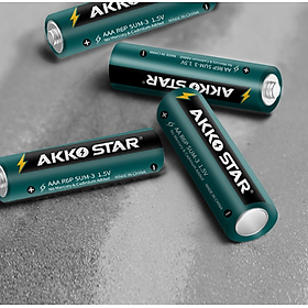 PIN AAA ( VĨ 2 PIN ) 03613 AKKO STAR - HÀNG CHÍNH HÃNG