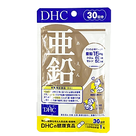 Viên Uống Bổ Sung Kẽm Cho Cơ Thể Khỏe Mạnh DHC ZinC 30 ngày Bao bì mới