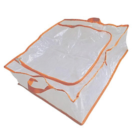 Clothes Storage Bag Underbed Clothes Quilt Storage Bags Washable Multipurpose Lightweight with Zippers Organizer for Bedroom Closet Blanket