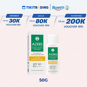 Kem chống nắng cho da dầu mụn Acnes Blemish Control Sunscreen 50g