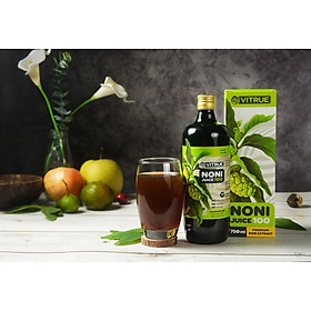 Vitrue Noni Juice 100 - Nước ép trái nhàu nguyên chất 1 túi 2 chai