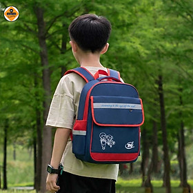 Balo tiểu học cho bé trai TN Bags – Balo học sinh cấp 1 cao cấp, siêu nhẹ, nhiều ngăn hiện đại đi học TN.B 3016