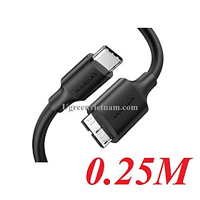 Mua Cáp USB type C to Micro B Ugreen 90995 (dài 25cm) - Hàng chính hãng