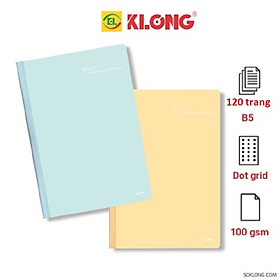 Hình ảnh Sổ may dán gáy Dot Grid B5 - 120 trang Klong 838