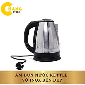 Ấm Đun Nước Siêu Tốc Inox 1,8l Sôi Nhanh, An Toàn, Tiện Lợi