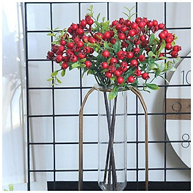 Mua Hoa giả Cành Lựu Trang Trí Siêu Đẹp Và Tượng Trưng Cho Thịnh Vượng Cành 28 5cm