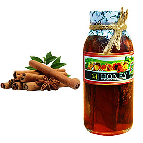 Mật ong rừng ngâm Nhục Quế M Honey - Hỗ trợ tim mạch