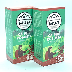 BÁO GIÁ Cà Phê Bột Robusta | Shopee Lazada Sendo Tiki mới nhất 58 Cà phê Bột cao cấp Robusta M'Ja Specialty Coffee Buôn Ma Thuột (Combo 2 Hộp 400gam)