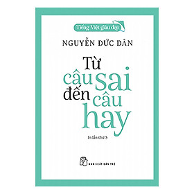 Hình ảnh Từ Câu Sai Đến Câu Hay