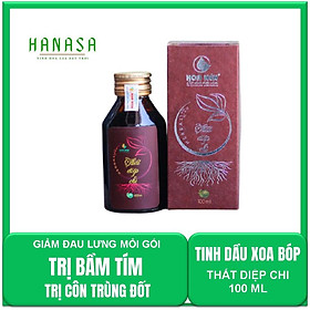 Dầu massage xoa bóp Huế Thất diệp chi 100ml giảm đau nhức xương khớp, tan bầm tím cực kì hiệu quả