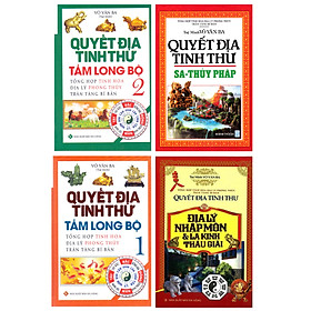 Combo Quyết Địa Tinh Thư - Bộ Số 2 (Bộ 4 Cuốn)