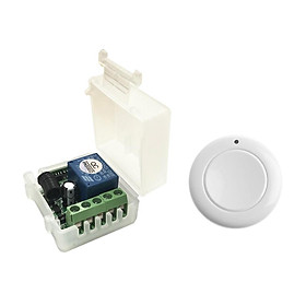 DC 12V 1 Channels Remote Control Switch Control Wireless RF Relay 1 Receiver With 1 Transmitter B