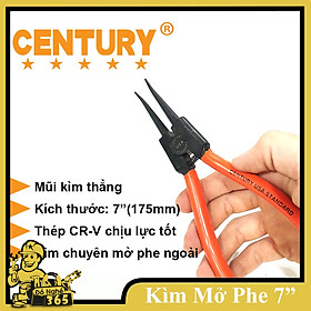 Mua kìm mở phe ngoài 7  (175mm) mũi thẳng century