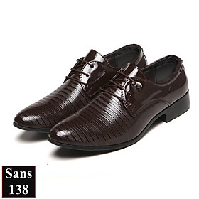 Giày da nam cao cấp giá rẻ giầy tây nam đẹp sans shop sans138