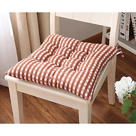 Đệm ngồi bệt, gối lót ghế vuông Caro SBK020 size 40cm